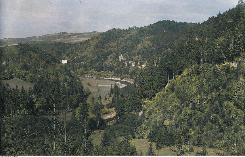 Panorama Żegiestowa -  1910-1930 r.