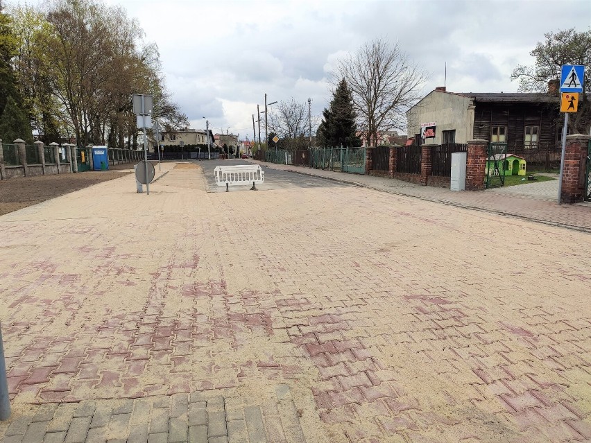 Kościan. Budowa ul. Baraniaka zbliża się do finału [FOTO]