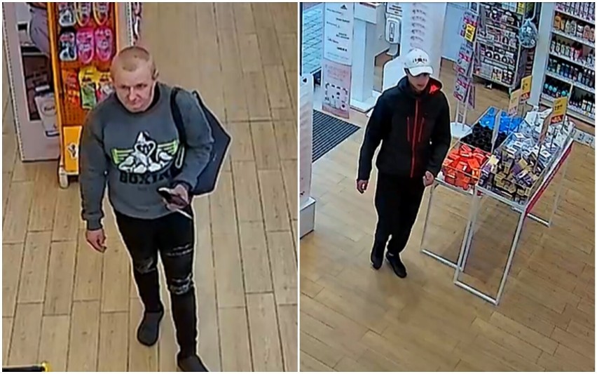 Poszukiwani złodzieje kosmetyków. Policja z Radomska publikuje zdjęcia z monitoringu i prosi o pomoc
