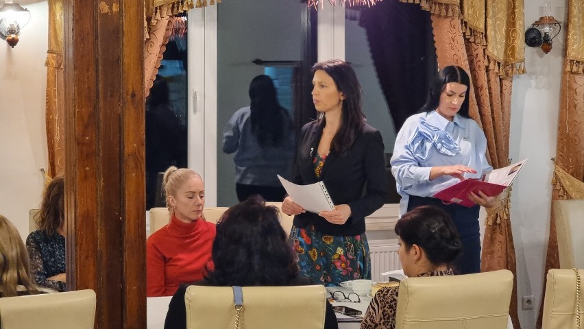 Spotkanie Charytatywnej Grupy Społecznej Stu Kobiet z Gminy Wyrzysk