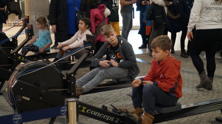 Wioślarskie bicie rekordu w Focus Mall Bydgoszcz [zdjęcia, wideo]                     