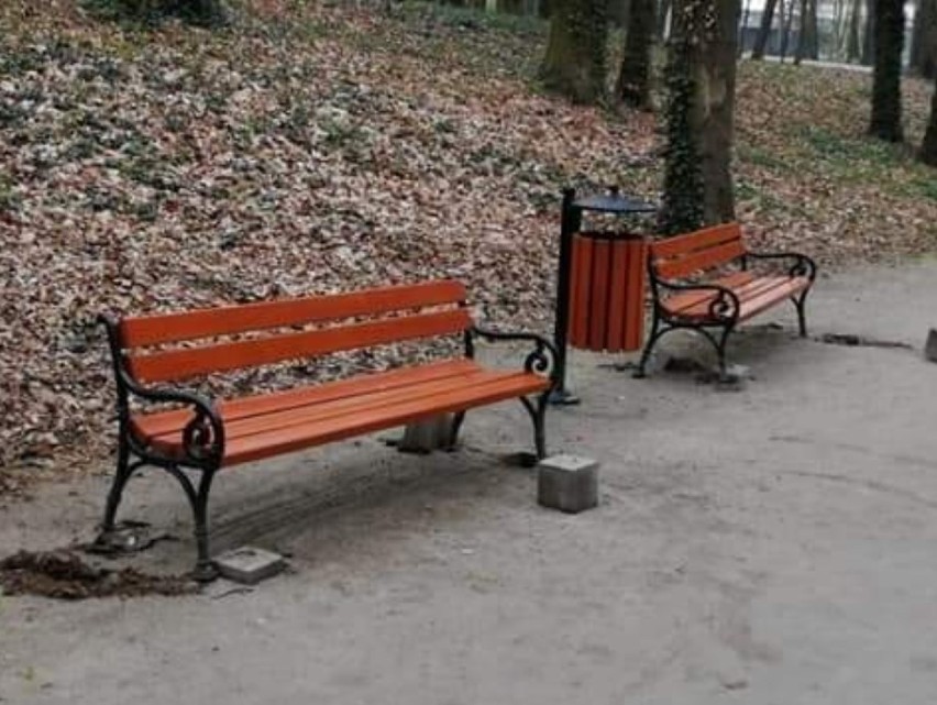 Zniszczyli park w Sławie. Zatrzymała ich policja