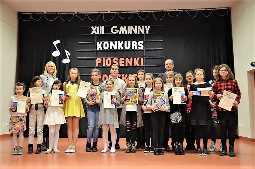 XIII Gminny Konkurs Piosenki Polskiej WDK w Jastrowiu [ZDJĘCIA]