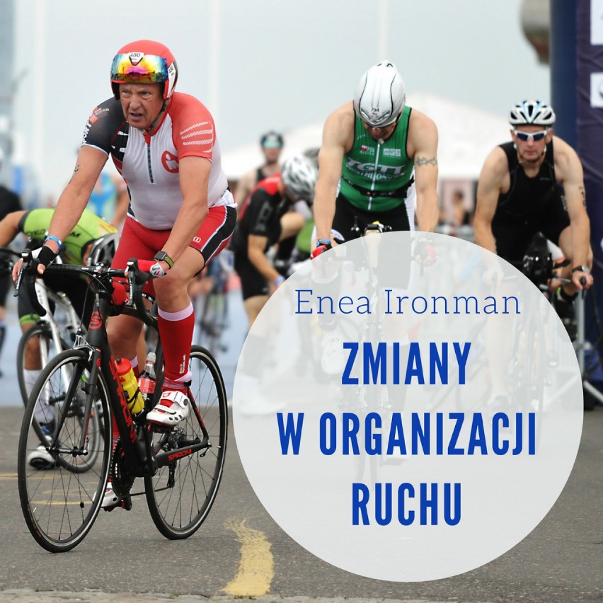 Zmiany w organizacji ruchu związane z zawodami Enea Ironman w Gdyni (3-6 sierpnia)