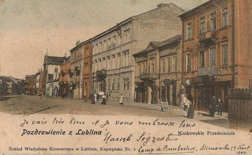 1904
Ulica Krakowskie Przemieście w Lublinie