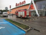 Katowice: Ewakuacja klientów Auchan. Wszystko przez... przypalone naleśniki 