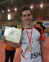 Libiąż: Mateusz Gój mistrzem Polski młodzików w siatkówce w barwach Jastrzębskiego Węgla