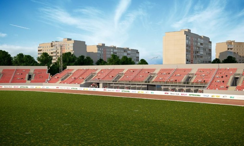 Przebudowa stadionu Polonii rozpoczęła się w lutym 2019...