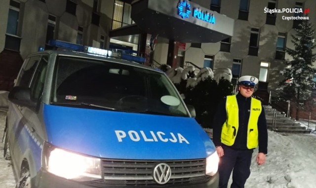 Częstochowski policjant po służbie zatrzymał pijanego kierowcę. 55-latek wyciągnął nóż i zaczął mu grozić