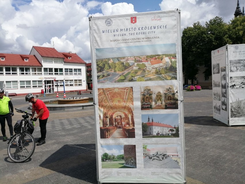 Historia miasta w pigułce. Wystawa „Wieluń. Miasto królewskie” na placu Legionów [FOTO]