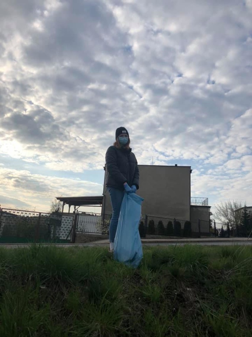 Mieszkańcy gminy Oborniki sprzątają najbliższą okolicę
