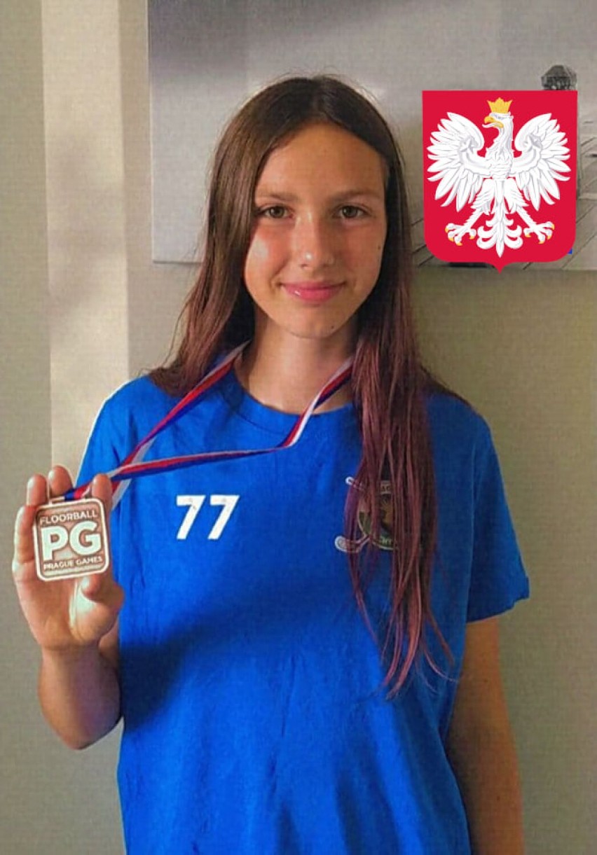 Suchy Dąb. Jest dopiero w siódmej klasie, a już będzie reprezentować Polskę w unihokeju!