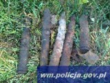 Pociski artyleryjskie znaleziono w gminie Budry 
