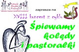 Wspólne śpiewanie kolęd i pastorałek 28 stycznia w Kościanie 