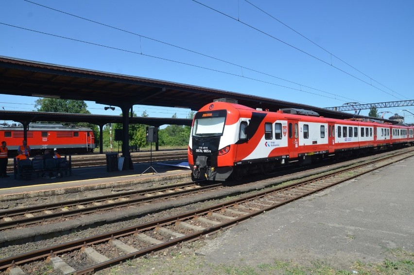 Inauguracyjny kurs linii Gniezno-Września-Jarocin