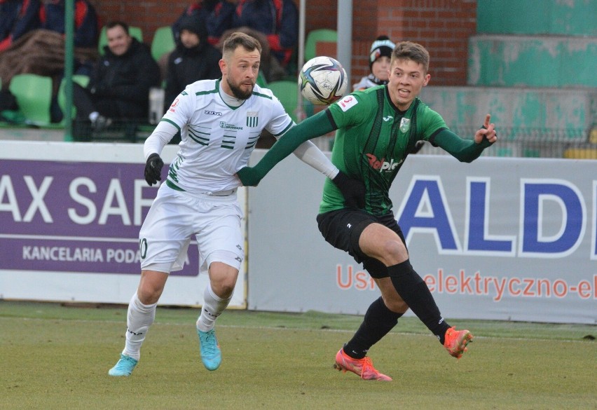 Olimpia Grudziądz zremisowała z Sokołem Kleczew w meczu 22. kolejki 3. ligi [zdjęcia]