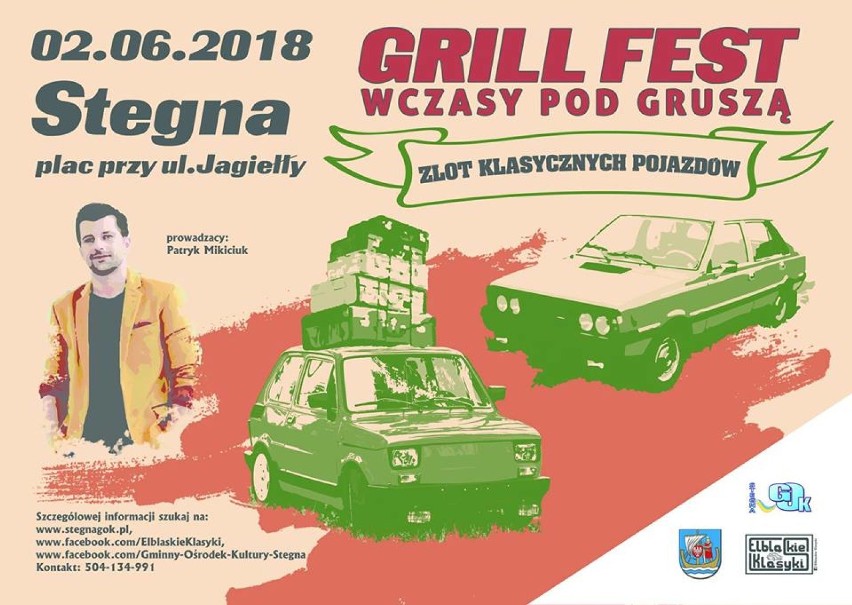 Stegna. W sobotę 2 czerwca odbędzie się Grill Fest “Wczasy...