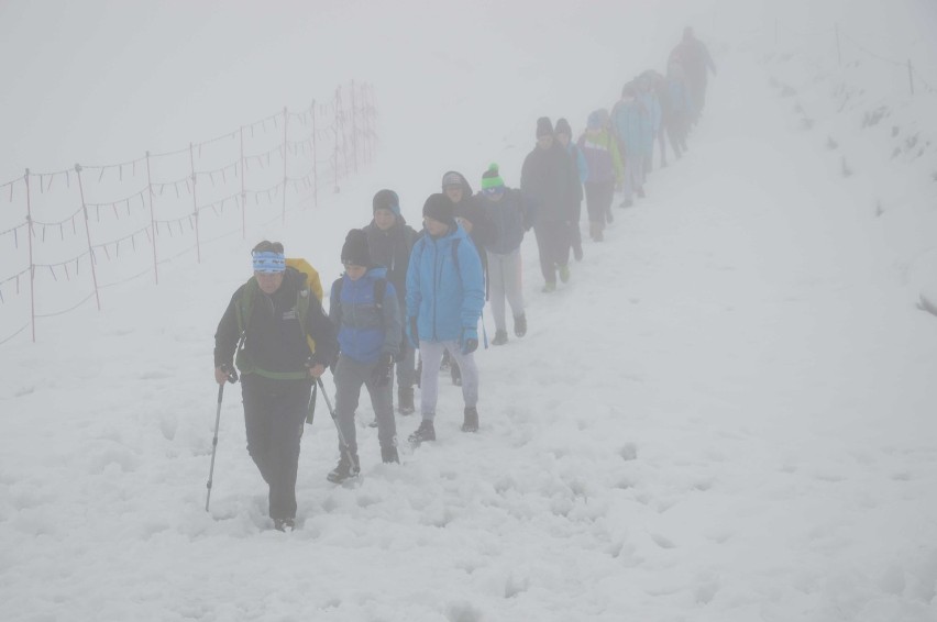 Atak zimy w Tatrach. Na Kasprowym Wierchu leży 20 centymetrów śniegu [ZDJĘCIA]