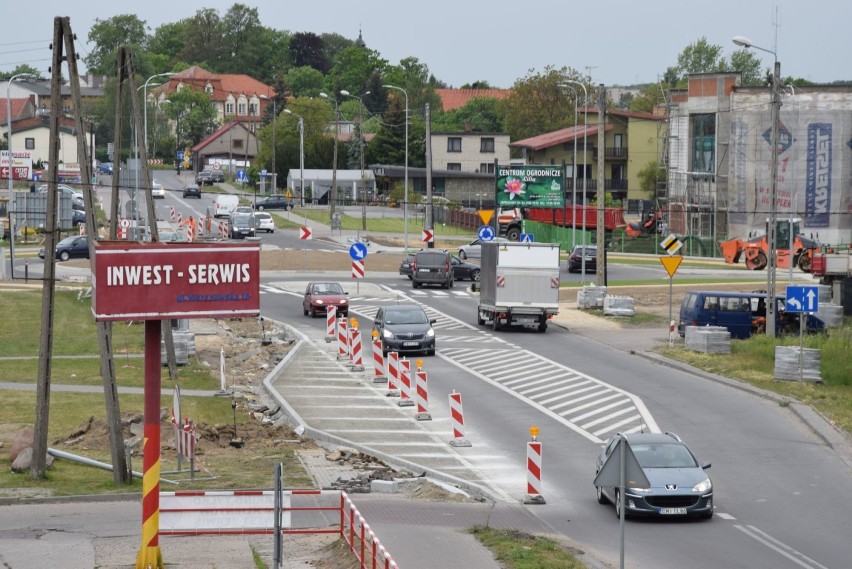 Rondo na Warszawskiej dopuszczone do ruchu. Uwaga na utrudnienia przy wiadukcie FOTO, WIDEO