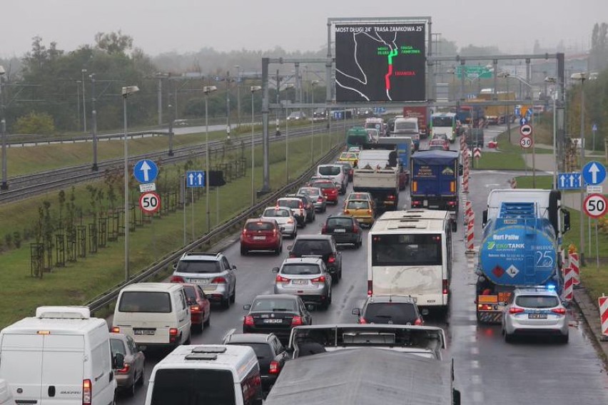 Gigantyczny korek w stronę centrum Szczecina sięgał aż do ul. Struga! 