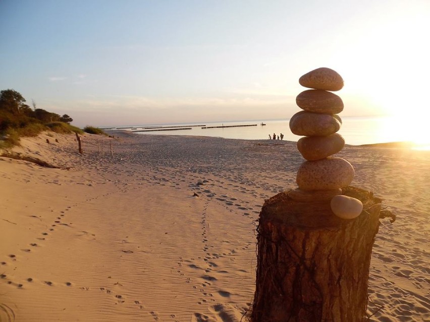 Piękne piaskowe budowle na plaży w Wiciu [ZDJĘCIA]