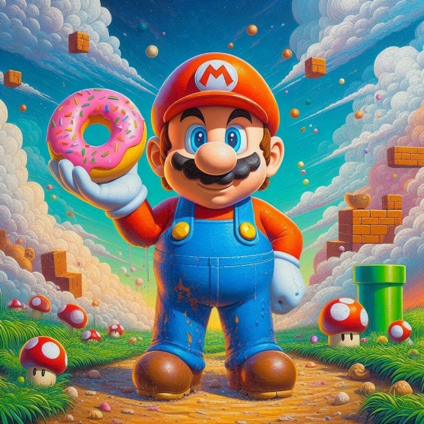 Mario to jedna z najbardziej znanych postaci z gier. Choć w...