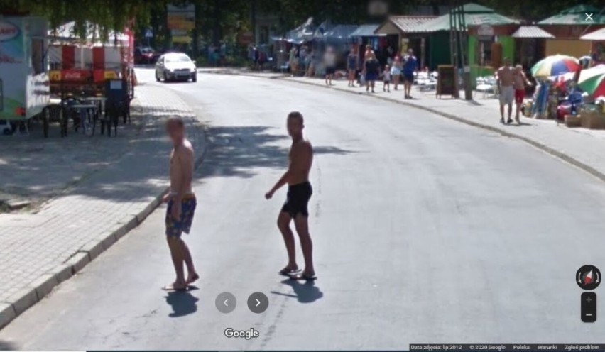 Kamery Google Street View w Przyjezierzu. Rozpoznajesz kogoś...