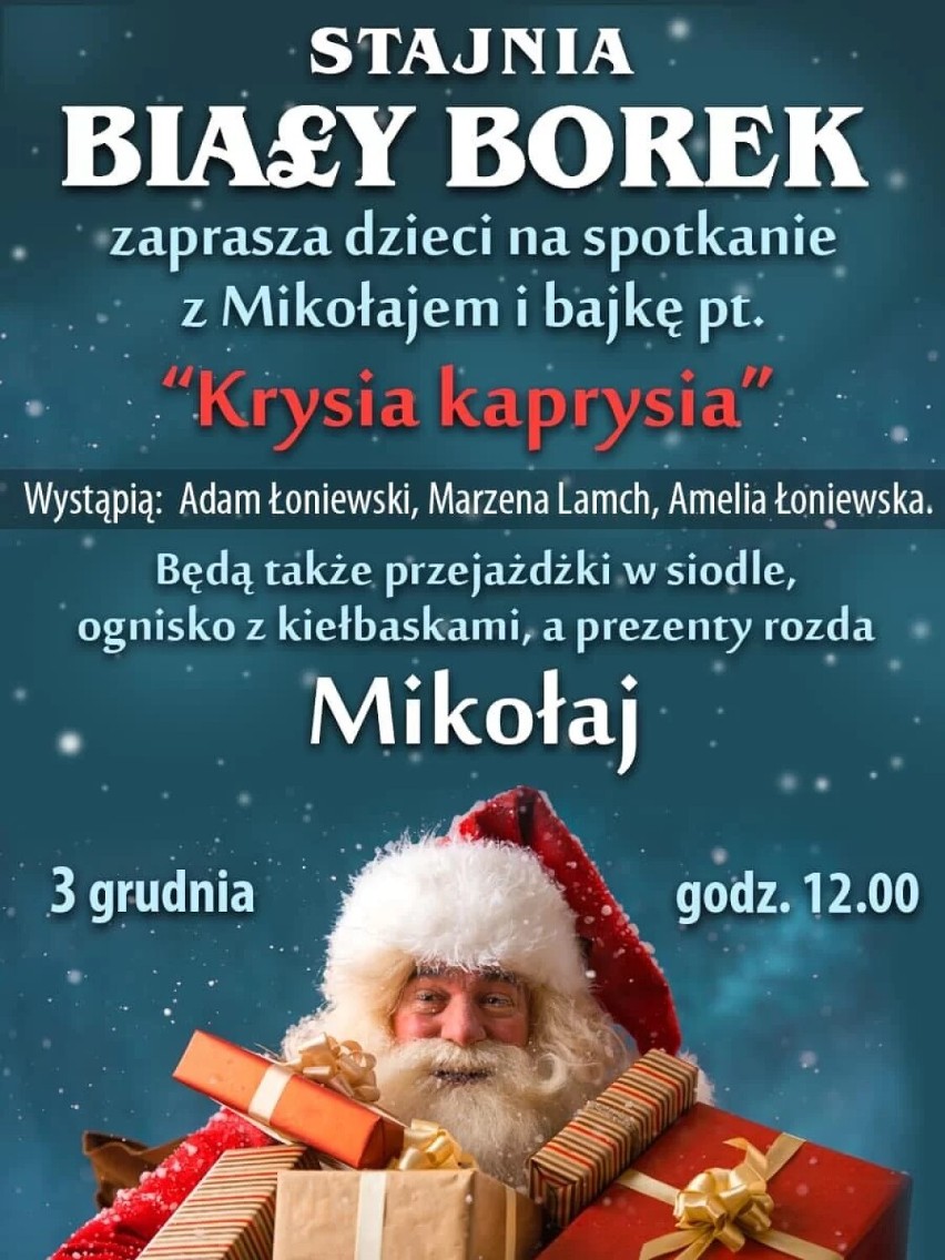 Mikołajki, kiermasze, jarmarki, koncerty, świąteczne wydarzenia w Częstochowie, Lublińcu i Kłobucku