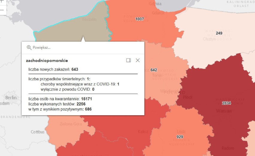 Zachodniopomorskie i pomorskie