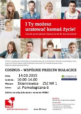 Rejestracja potencjalnych dawców szpiku w Skierniewicach