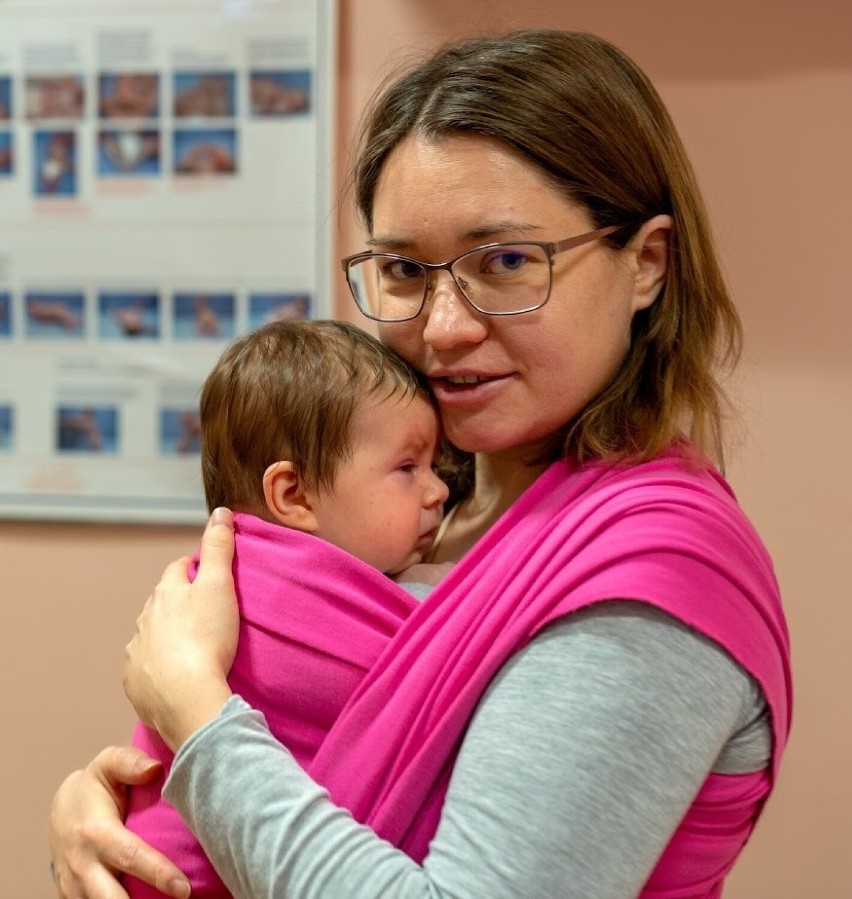 Kardiolog z Kijowa znalazła pomoc w Poradni Laktacyjnej Uniwersyteckiego Szpitala Klinicznego w Rzeszowie