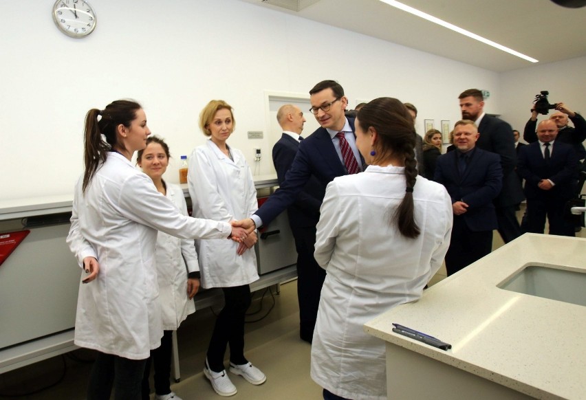 Premier Mateusz Morawiecki gościł w firmie ICB Pharma w...
