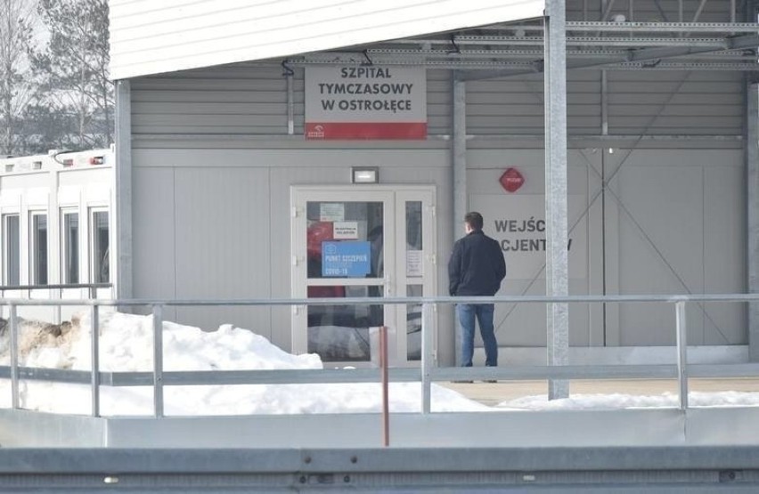 Ostrołęka. Szpitale na Mazowszu, także ostrołęcki, szykują się na piątą falę pandemii. 12.01.2022. Zdjęcia