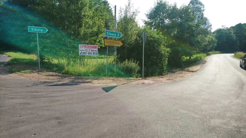 Droga Sikory-Gniazdek w gminie Rypin już po remoncie [zobacz zdjęcia]