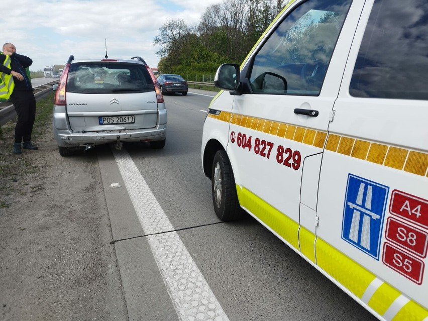 Wypadek na A4 koło Wrocławia i duże korki