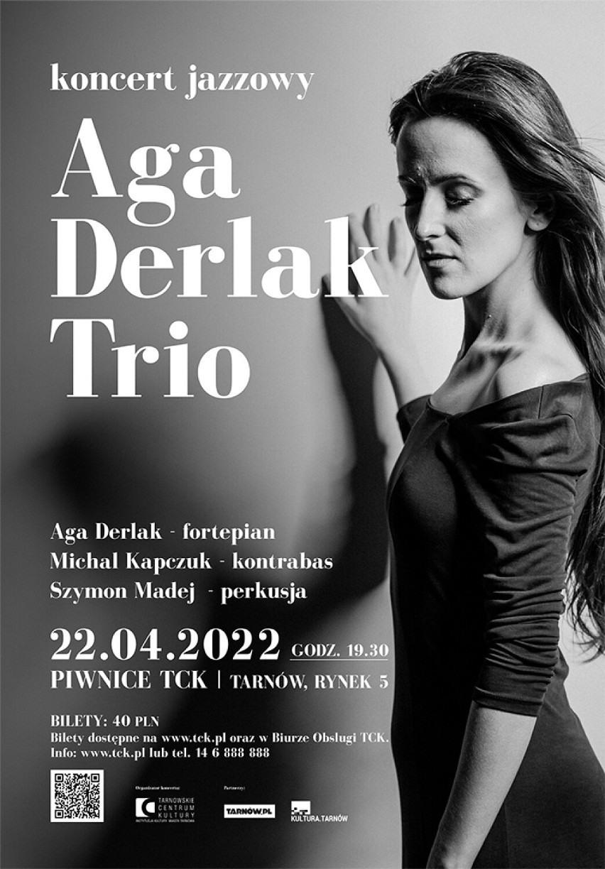 Grupa Aga Derlak Trio da koncert w najbliższy piątek, 22...