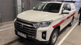 Nowy samochód rozpoznawczo-ratowniczy dla brzezińskich strażaków. Jest wyposażony m.in. w nagrzewnicę i namiot