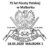 Malbork. 75-lecie Poczty Polskiej w mieście. Powstał okolicznościowy datownik, będzie też znaczek