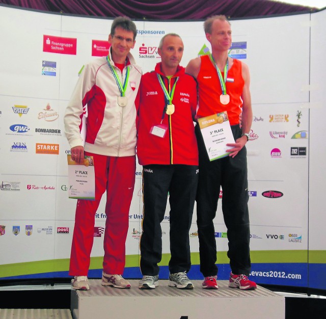 Piotr Pobłocki zdobył dwa medale na Mistrzostwach Europy weteranów