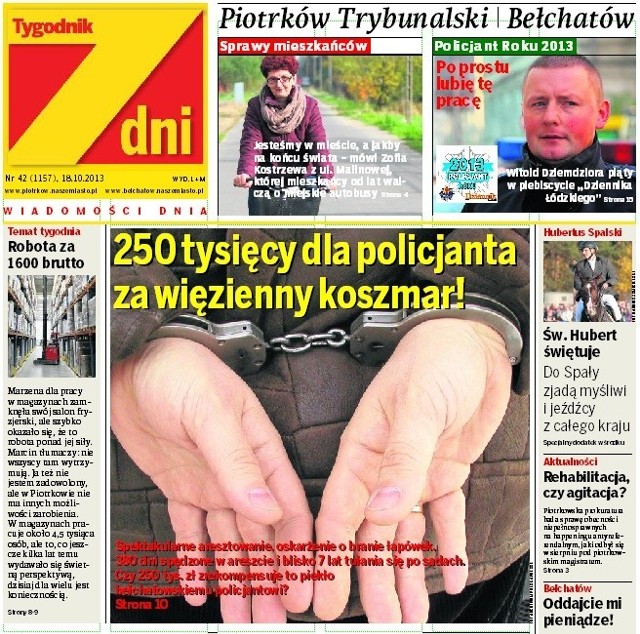 7 dni Piotrków Bełchatów w każdy piątek z "Dziennikiem Łódzkim"