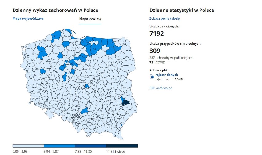 Koronawirus. Kolejni chorzy. Tak jest w Łasku i powiecie...