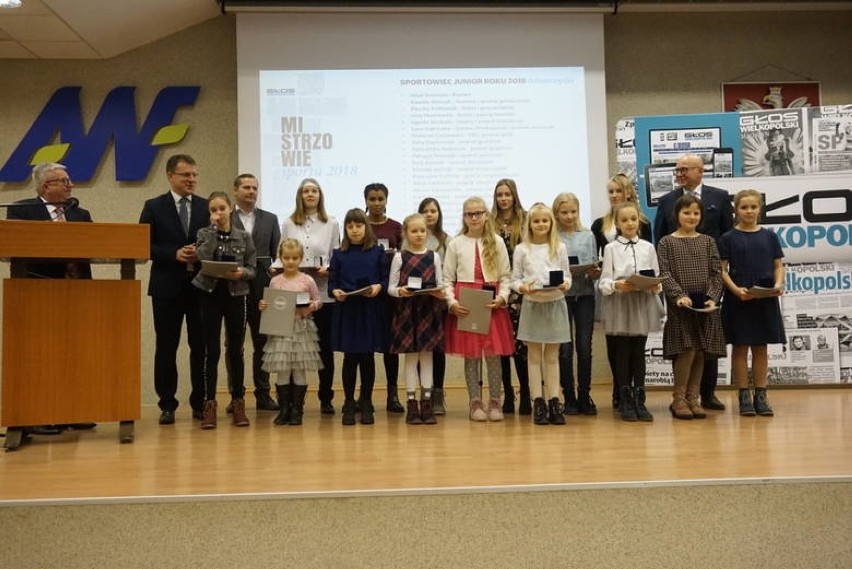 Pleszewscy sportowcy na gali plebiscytu "Mistrzów Sportu" w auli poznańskiej Akademii Wychowania Fizycznego