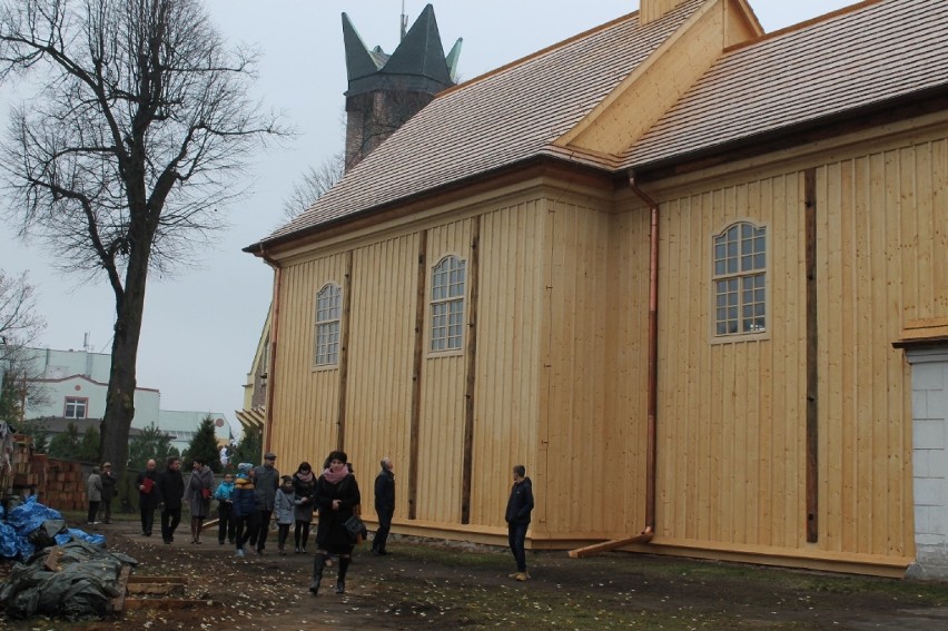 Drewniany kościółek św. Marcina na Białobrzegach