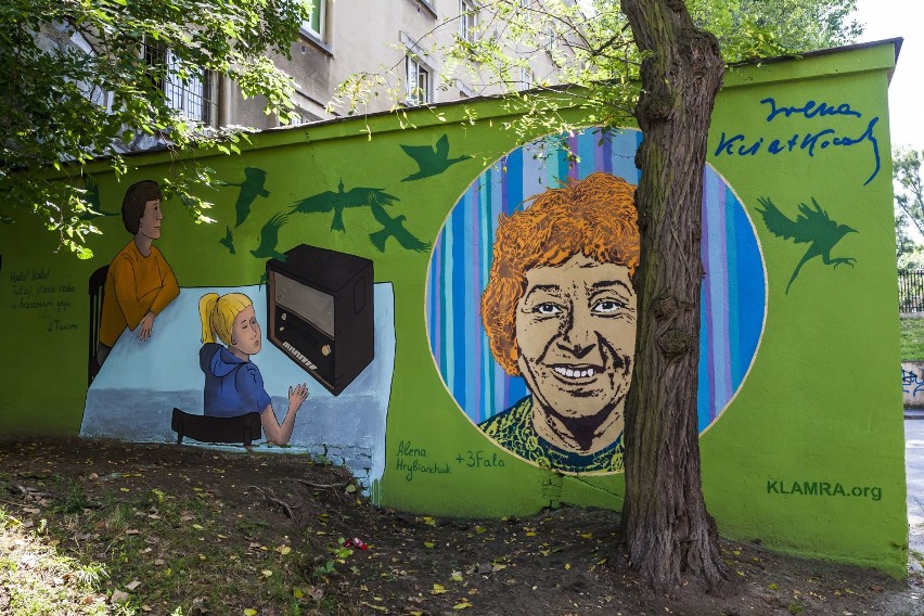 Irena Kwiatkowska ma swój mural w Warszawie. To kolejne...