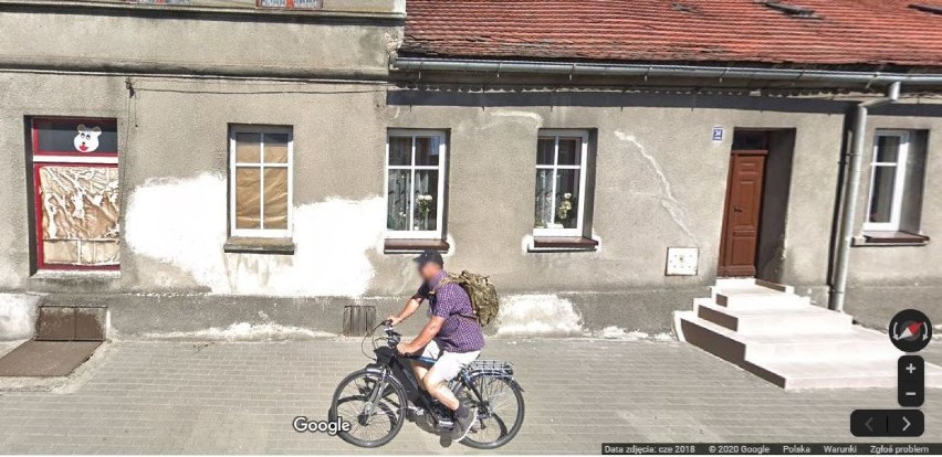 Przyłapani przez Google Street View na ulicach Sępólna...