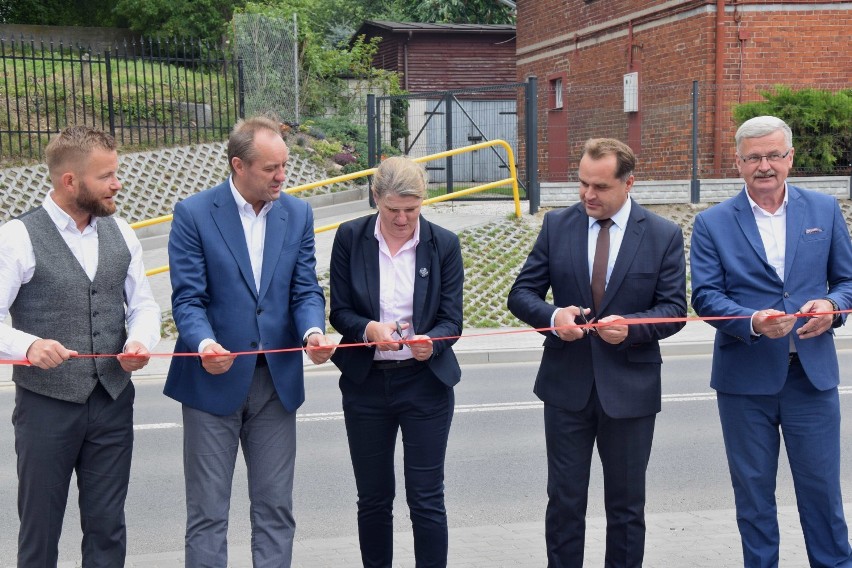 Malbork-Grzymała. Przebudowa drogi wojewódzkiej 515 zakończona. Wstęga symbolicznie przecięta [ZDJĘCIA]