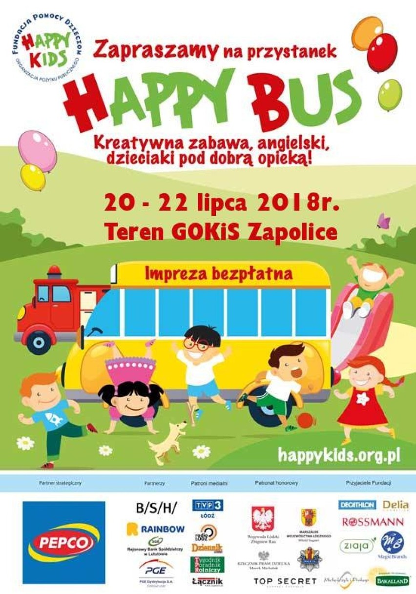 Happy Bus będzie w Zapolicach od piątku do niedzieli