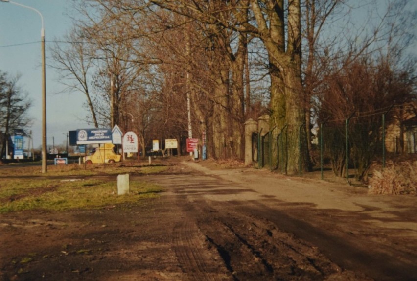 Ulica Boczna przed remontem