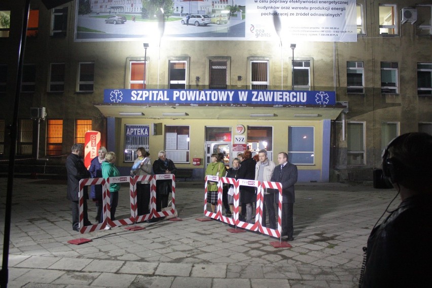 Telewizja szpital Zawiercie 3 listopada 2014