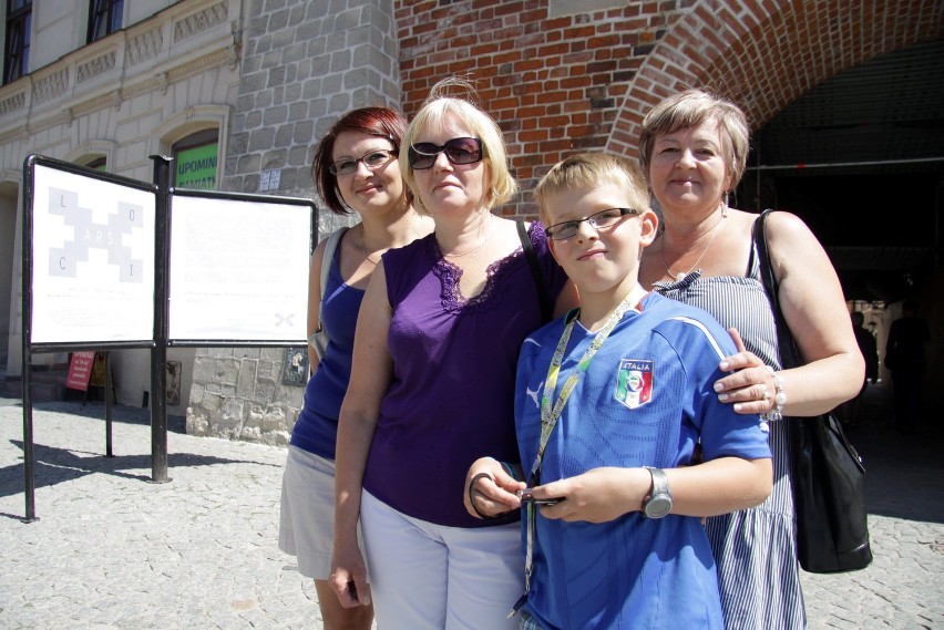 Teresa i Oliwier zwiedzali Lublin z rodziną